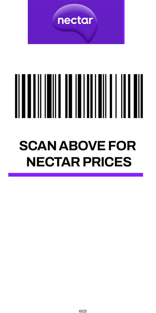 Screenshot picture of Sainsburys Nectar Card