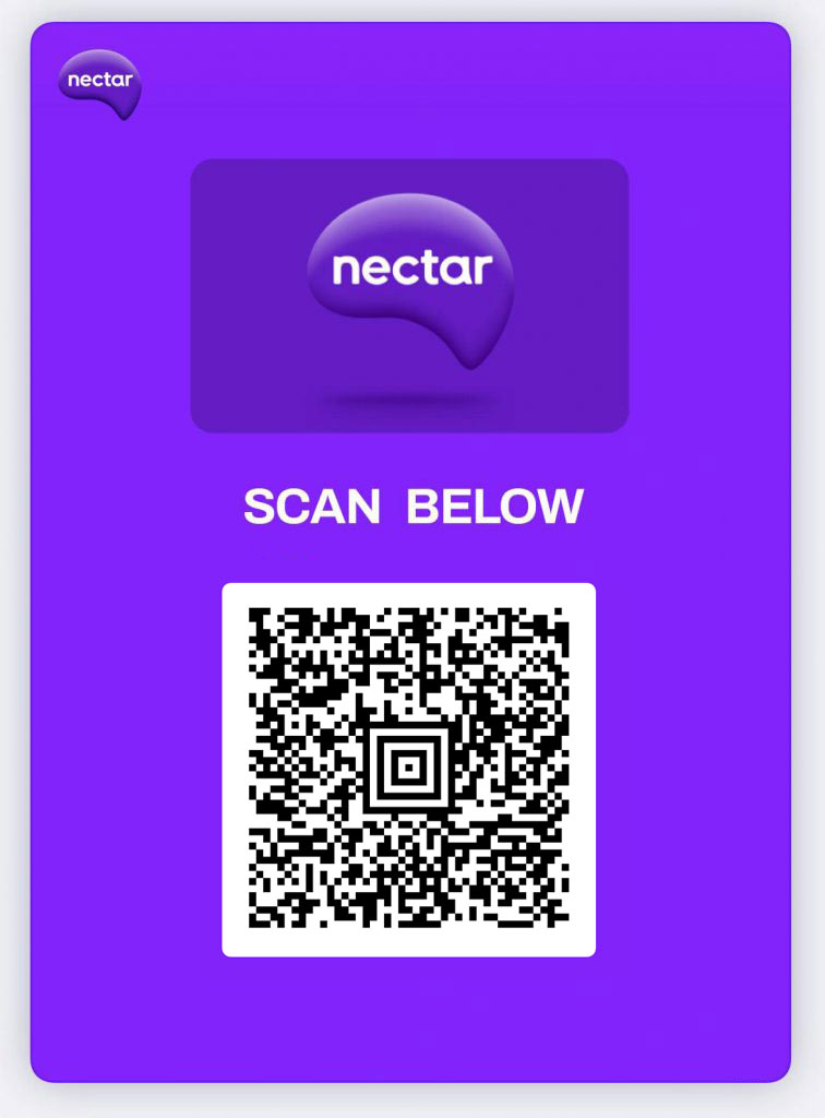 Screenshot of Sainsburys Nectar Card Barcode