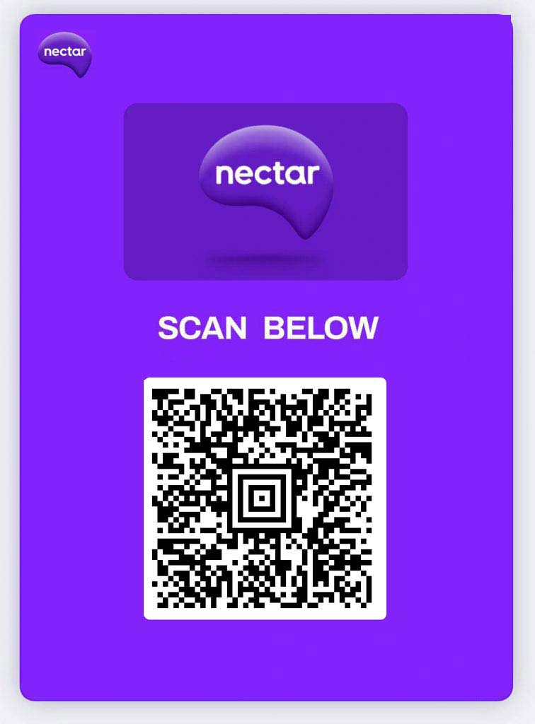 Screenshot of Sainsburys Nectar Card Barcode