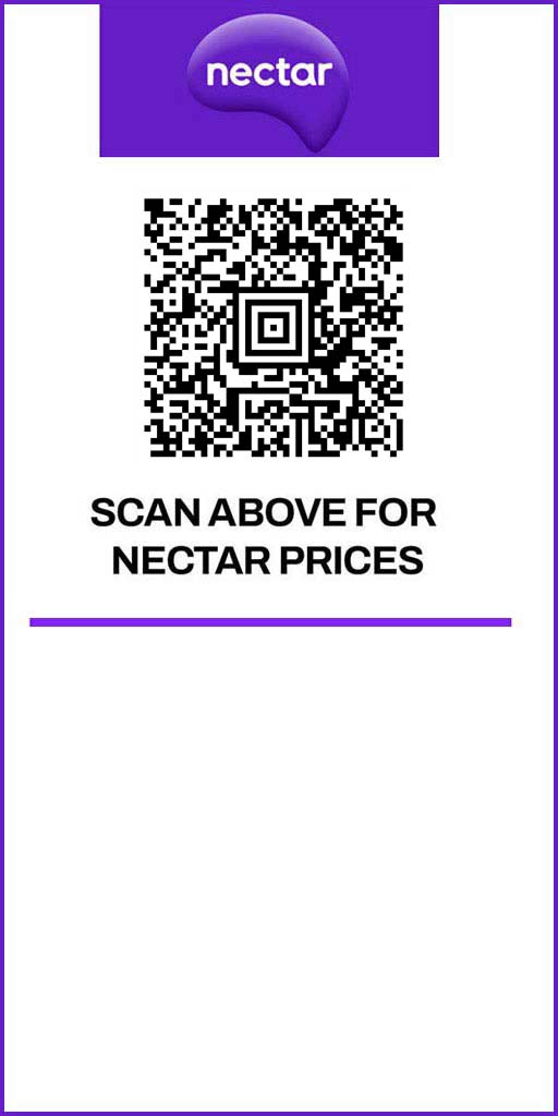 Nectar Card Screenshot Barcode picture QR code